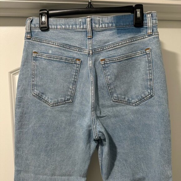 NWOT Abercrombie & Fitch Straight Leg Jeans 90’s Ultra High Rise - Picture 9 of 10
